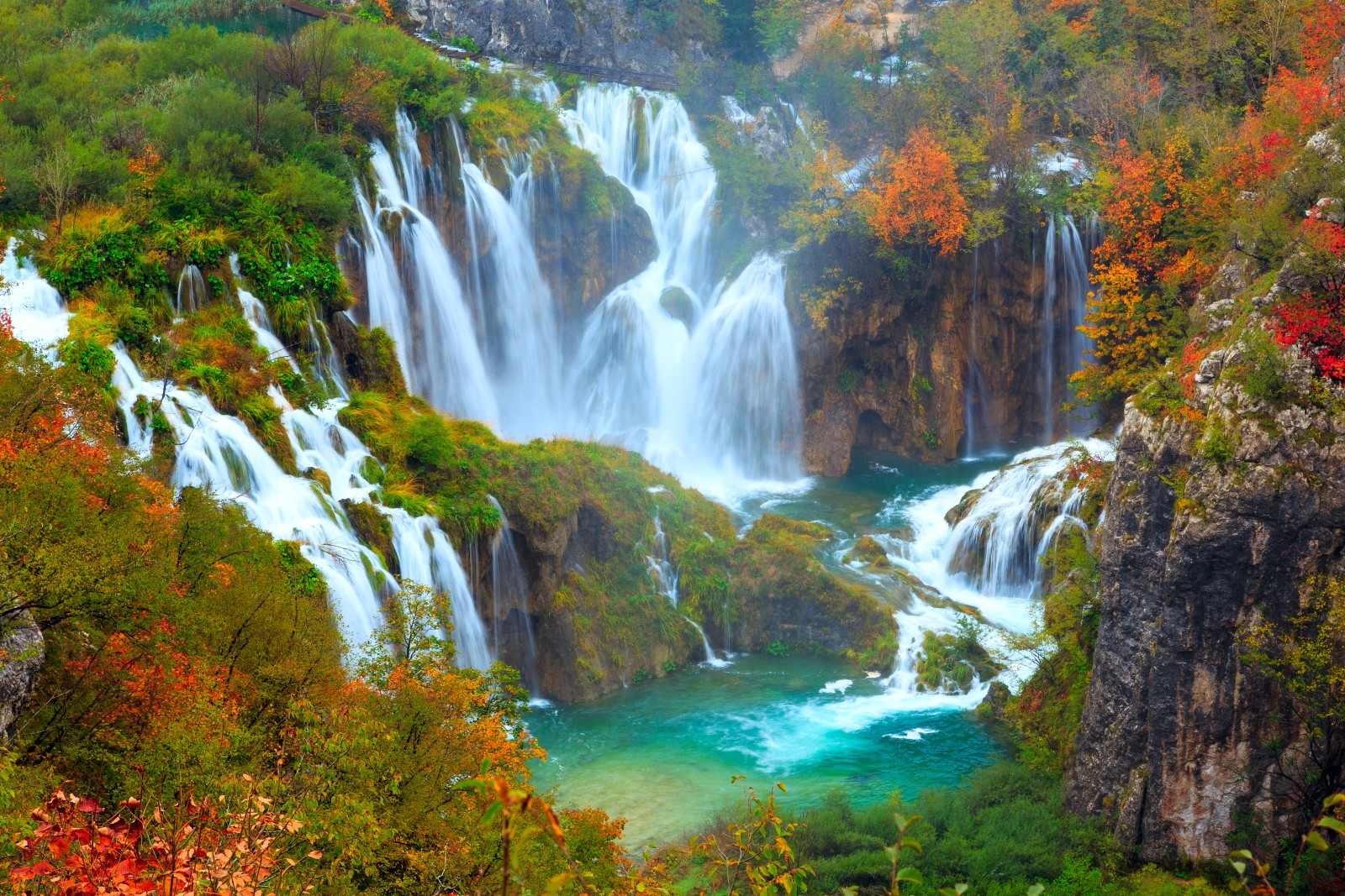 lakes-plitvice-waterfall-hd